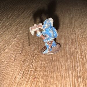 Blue and Brown Action Figure Playset